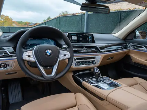 Luxury dashboard and windshield in daylight